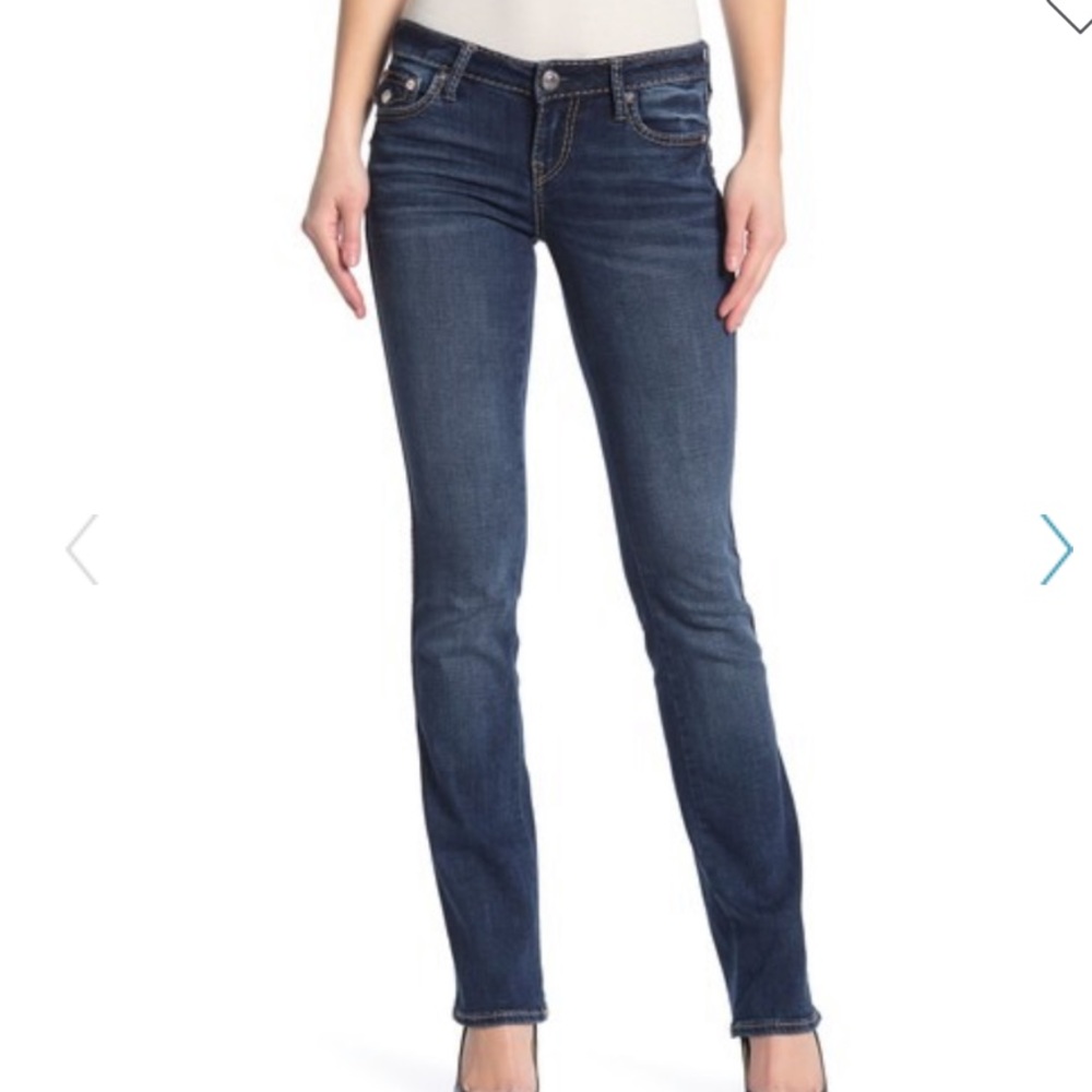 True Religion Straight Leg Jeans